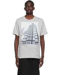 Dries Van Noten Grey Graphic T Shirt