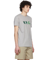 A.P.C. Grey Green Vpc T Shirt