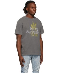 Ksubi Grey High Horse Kash T Shirt