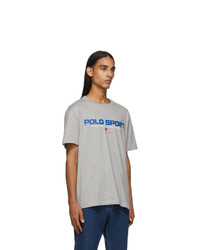 Polo Ralph Lauren Grey Icon Logo T Shirt