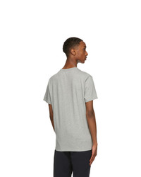 Moncler Grey Logo T Shirt