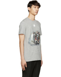 Givenchy Grey Monkey Brothers T Shirt