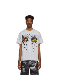 Moschino Grey Monster Hands T Shirt