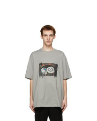 Song For The Mute Grey Oversized Monster T Shirt