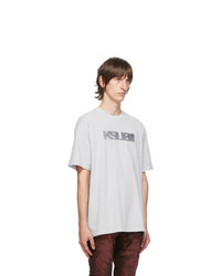 Ksubi Grey Sign Of The Times T Shirt