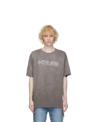 Ksubi Grey Sign Of The Times T Shirt