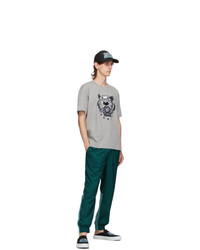 Kenzo Grey Tiger Skate T Shirt