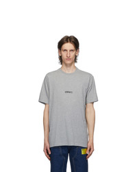 Vetements Grey Written Logo T Shirt
