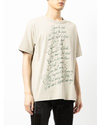 Junya Watanabe MAN Handwriting Print T Shirt