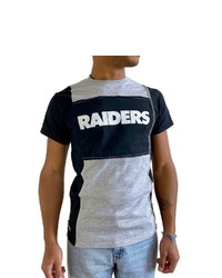 REFRIED APPAREL Heather Gray Las Vegas Raiders Sustainable Split T Shirt
