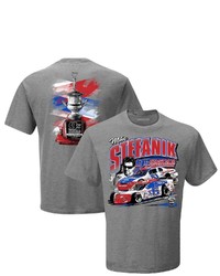 CHECKERED FLAG Heather Gray Mike Stefanik Nascar Hall Of Fame Class Of 2021 Inductee T Shirt