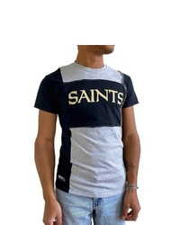 REFRIED APPAREL Heather Gray New Orleans Saints Sustainable Split T Shirt