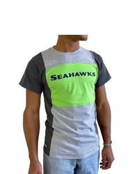 REFRIED APPAREL Heather Gray Seattle Seahawks Sustainable Split T Shirt