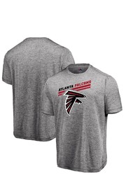 Majestic Heathered Gray Atlanta Falcons Showtime Pro Grade Cool Base T Shirt