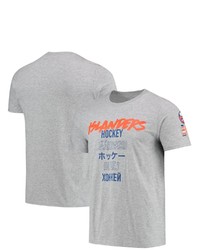 adidas Heathered Gray New York Islanders Global Game T Shirt In Heather Gray At Nordstrom