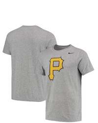 Nike Heathered Gray Pittsburgh Pirates Vintage Trial Tri Blend T Shirt In Heather Gray At Nordstrom