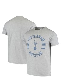 Fifth Sun Heathered Gray Tottenham Hotspur Logo Sphere T Shirt