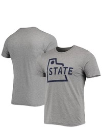 HOMEFIELD Heathered Gray Utah State Aggies Vintage 1960s Logo Tri Blend T Shirt In Heather Gray At Nordstrom