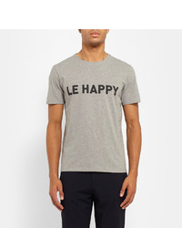 Hentsch Man Le Happy Printed Cotton T Shirt