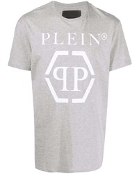 Philipp Plein Hexagon Logo Print T Shirt