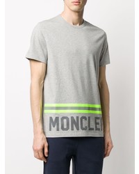 Moncler High Vis Logo Print T Shirt