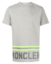 Moncler High Vis Logo Print T Shirt