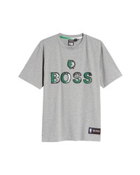 BOSS Hugo X Nba Tbasket Boston Celtics Logo Graphic Tee