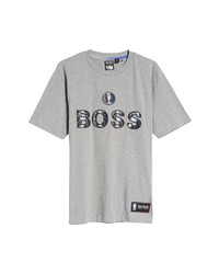 BOSS Hugo X Nba Tbasket Dallas Mavericks Logo Graphic Tee