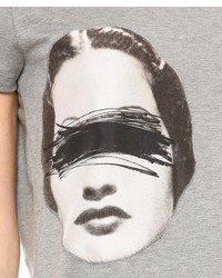 ChicNova Irregular Figure Print T Shirt