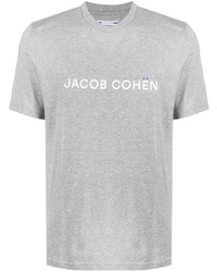 Jacob Cohen Jacob Cohn Logo Print Crew Neck T Shirt