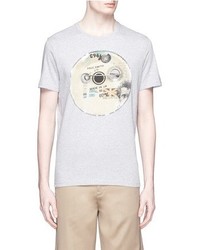 Paul Smith Jeans Badge Print Organic Cotton T Shirt