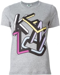 Kenzo Letters Print T Shirt