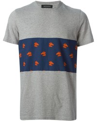 Kris Van Assche Horse Head Print Band T Shirt