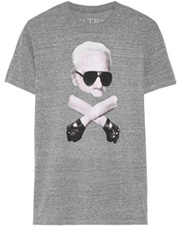 Brian Lichtenberg Lagerbones Printed Cotton Jersey T Shirt
