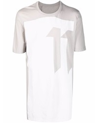 11 By Boris Bidjan Saberi Large Logo Prnt T Shirt