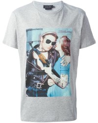 Les Benjamins Printed T Shirt