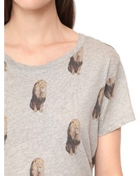 Paul & Joe Sister Lion Printed Jersey T Shirt
