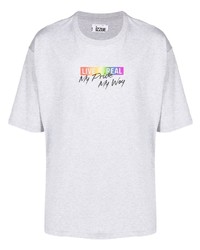 Izzue Live It Real Logo T Shirt