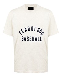 Fear Of God Logo Crew Neck T Shirt