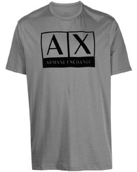 Armani Exchange Logo Crew Neck T Shirt