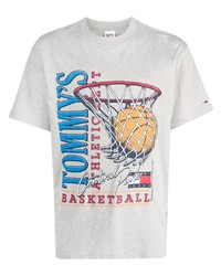 Tommy Jeans Logo Graphic Print Cotton T Shirt