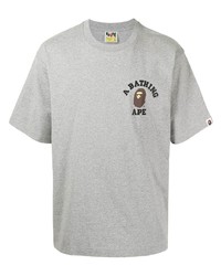 A Bathing Ape Logo Print Chest T Shirt