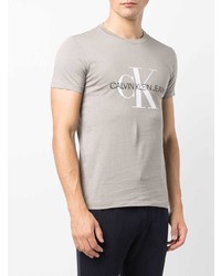 Calvin Klein Jeans Logo Print Cotton T Shirt