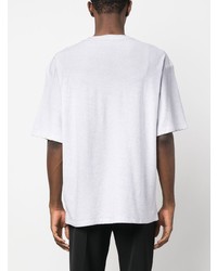 Acne Studios Logo Print Cotton T Shirt