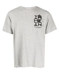 Engineered Garments Logo Print Cotton T Shirt