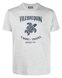Vilebrequin Logo Print Cotton T Shirt