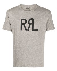 Ralph Lauren RRL Logo Print Cotton T Shirt