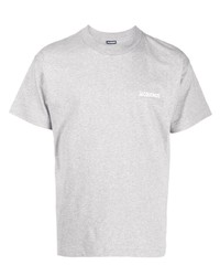 Jacquemus Logo Print Cotton T Shirt