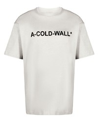 A-Cold-Wall* Logo Print Crew Neck T Shirt