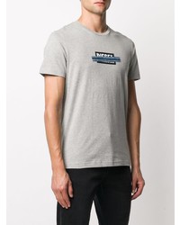 Diesel Logo Print Jersey T Shirt